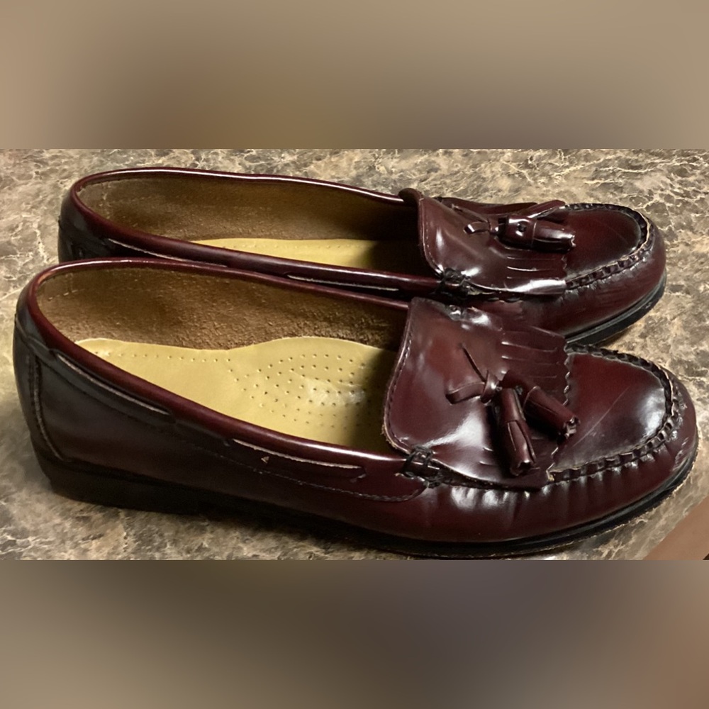 G.H. Bass & Co. Leather Tassel Loafers